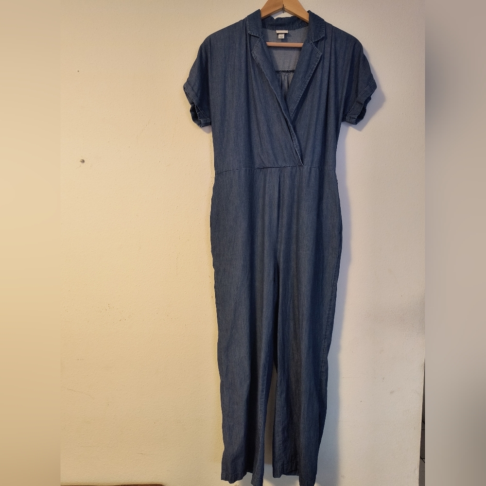 Denim, Cropped Jumper